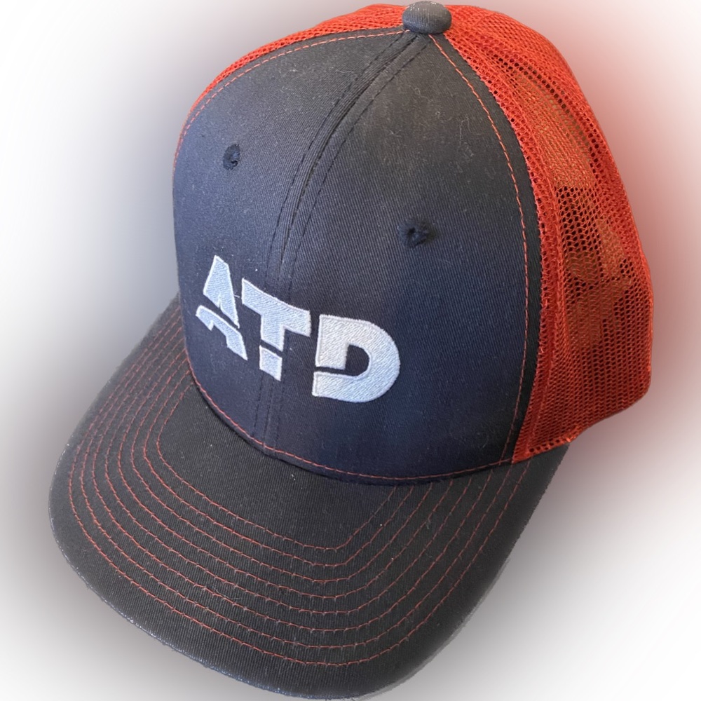 ATD NV Cap Snapback Hat Blue And Red.